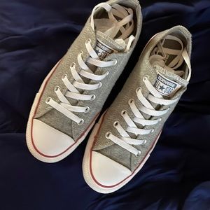 RARE Converse Chuck Taylor All Star Low Cut Sneakers in Gray WOOL